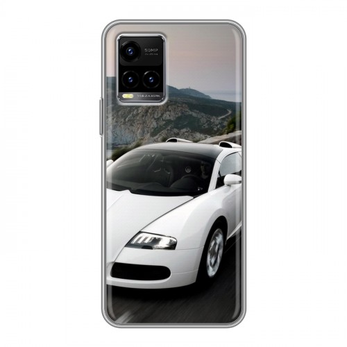 Дизайнерский силиконовый чехол для Vivo Y33s Bugatti