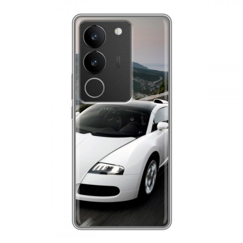 Дизайнерский силиконовый чехол для Vivo S17 Bugatti