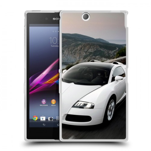 Дизайнерский пластиковый чехол для Sony Xperia Z Ultra  Bugatti