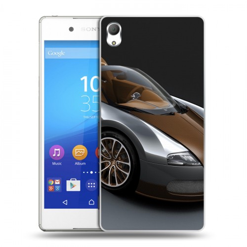 Дизайнерский пластиковый чехол для Sony Xperia Z3+ Bugatti