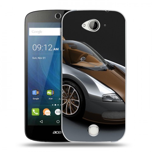 Дизайнерский силиконовый чехол для Acer Liquid Z530 Bugatti