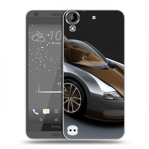 Дизайнерский пластиковый чехол для HTC Desire 530 Bugatti