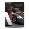 Дизайнерский пластиковый чехол для LG V20 Bugatti