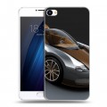 Дизайнерский пластиковый чехол для Meizu U20 Bugatti