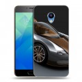 Дизайнерский пластиковый чехол для Meizu M5 Bugatti