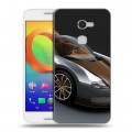 Дизайнерский силиконовый чехол для Alcatel A3 Bugatti