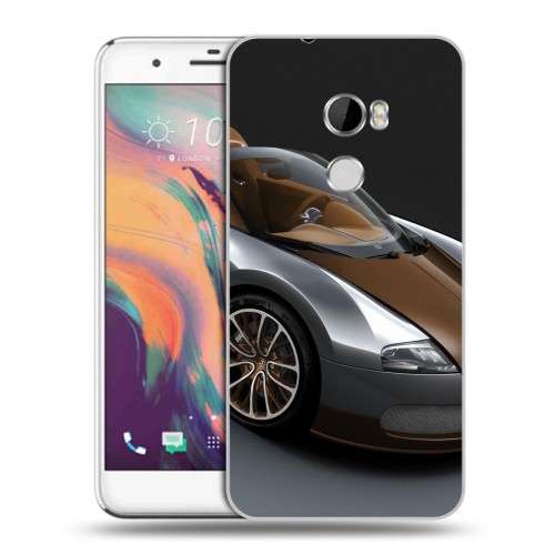 Дизайнерский пластиковый чехол для HTC One X10 Bugatti