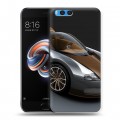 Дизайнерский силиконовый чехол для Xiaomi Mi Note 3 Bugatti