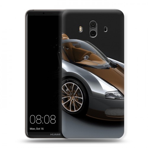 Дизайнерский пластиковый чехол для Huawei Mate 10 Bugatti