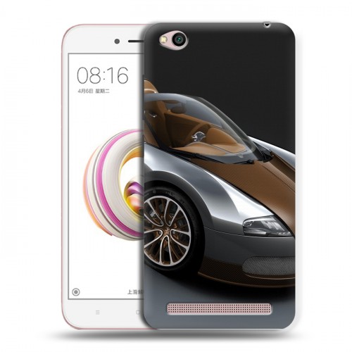 Дизайнерский пластиковый чехол для Xiaomi RedMi 5A Bugatti