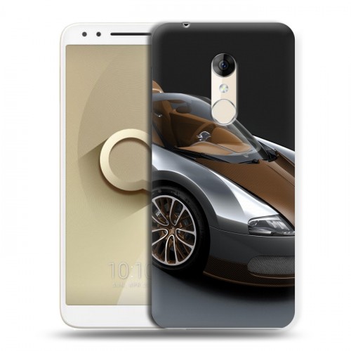 Дизайнерский пластиковый чехол для Alcatel 3 Bugatti