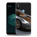 Дизайнерский силиконовый чехол для Xiaomi Mi A2 Bugatti