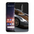 Дизайнерский силиконовый чехол для Nokia 3.2 Bugatti