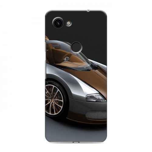 Дизайнерский пластиковый чехол для Google Pixel 3a Bugatti