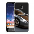 Дизайнерский пластиковый чехол для Nokia 2.2 Bugatti