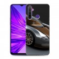 Дизайнерский силиконовый чехол для Realme 5 Bugatti