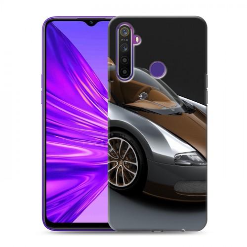 Дизайнерский силиконовый чехол для Realme 5 Bugatti