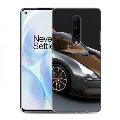 Дизайнерский пластиковый чехол для OnePlus 8 Bugatti