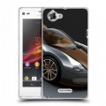 Дизайнерский пластиковый чехол для Sony Xperia L Bugatti