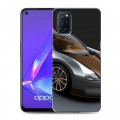 Дизайнерский пластиковый чехол для OPPO A52 Bugatti