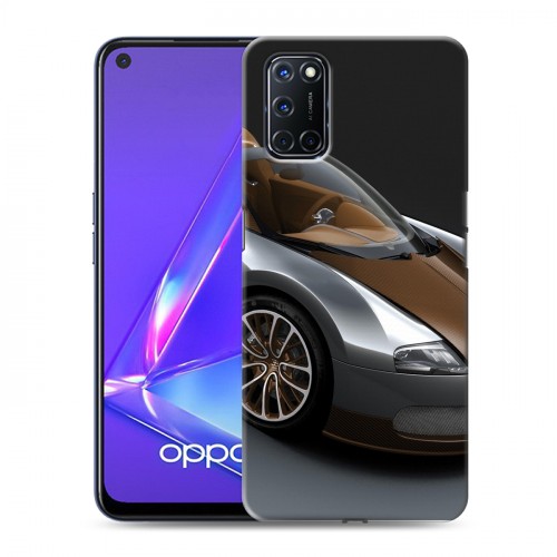 Дизайнерский пластиковый чехол для OPPO A52 Bugatti