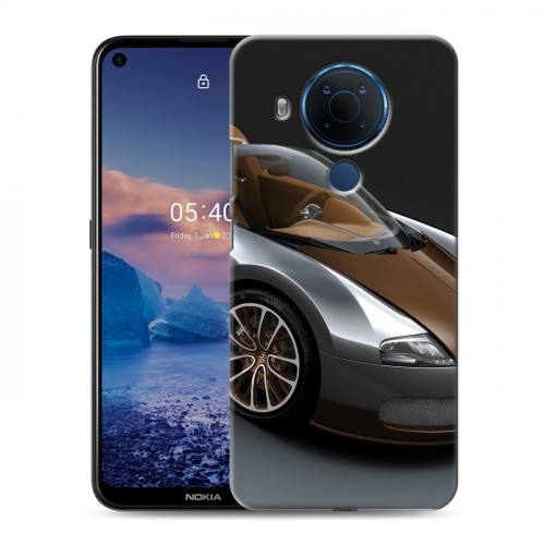 Дизайнерский силиконовый чехол для Nokia 5.4 Bugatti