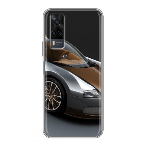 Дизайнерский силиконовый чехол для Vivo Y31 Bugatti