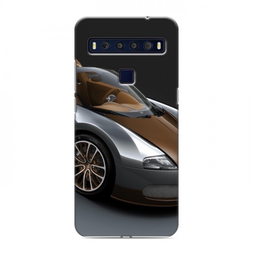 Дизайнерский пластиковый чехол для TCL 10L Bugatti