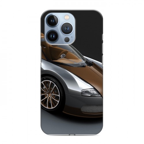 Дизайнерский силиконовый чехол для Iphone 13 Pro Bugatti