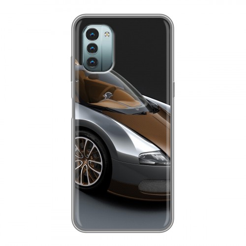 Дизайнерский силиконовый чехол для Nokia G11 Bugatti