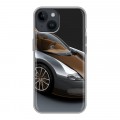 Дизайнерский пластиковый чехол для Iphone 14 Bugatti