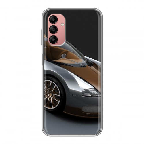 Дизайнерский силиконовый чехол для Samsung Galaxy A04s Bugatti