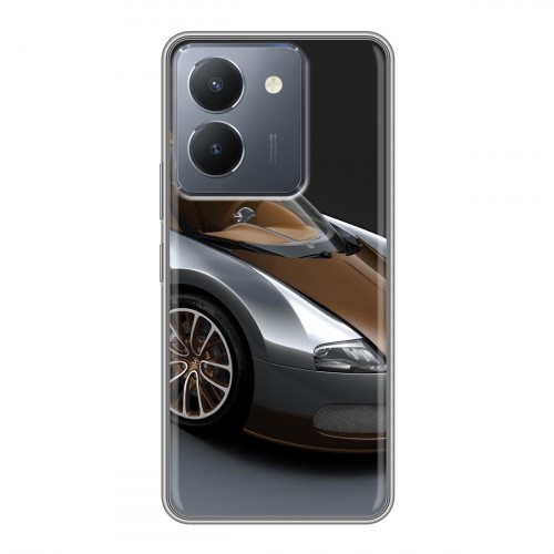 Дизайнерский силиконовый чехол для Vivo Y36 Bugatti