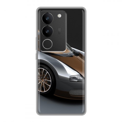 Дизайнерский силиконовый чехол для Vivo S17 Bugatti