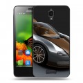 Дизайнерский пластиковый чехол для Lenovo S660 Bugatti