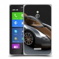 Дизайнерский силиконовый чехол для Nokia XL Bugatti