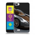 Дизайнерский пластиковый чехол для Explay Rio Bugatti