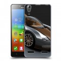 Дизайнерский пластиковый чехол для Lenovo A6000 Bugatti