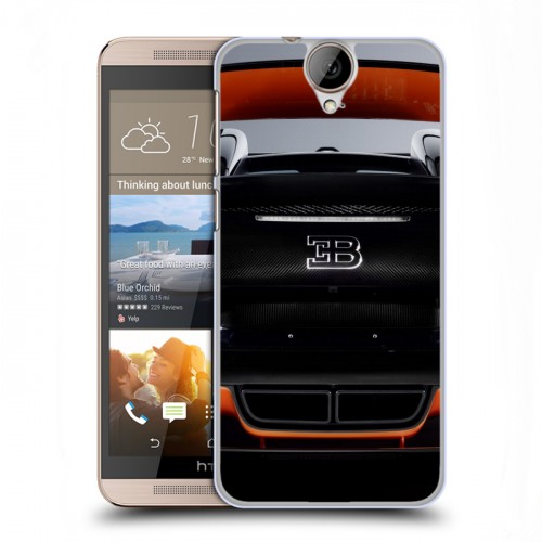 Дизайнерский пластиковый чехол для HTC One E9+ Bugatti