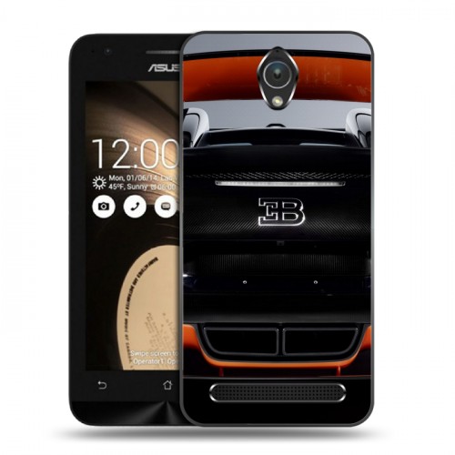 Дизайнерский пластиковый чехол для ASUS Zenfone Go Bugatti