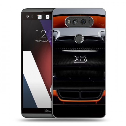 Дизайнерский пластиковый чехол для LG V20 Bugatti