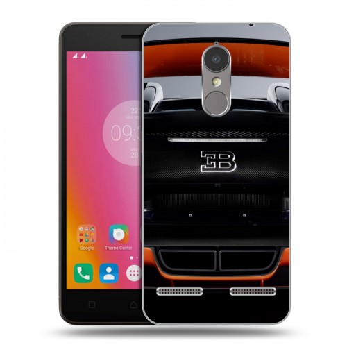 Дизайнерский силиконовый чехол для Lenovo K6 Bugatti