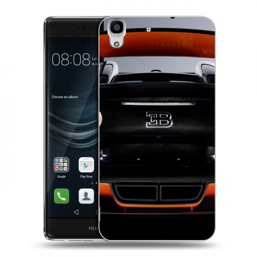 Дизайнерский пластиковый чехол для Huawei Y6II Bugatti