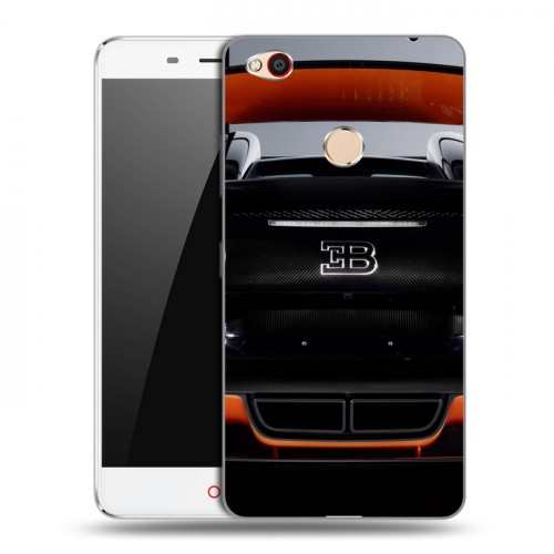 Дизайнерский пластиковый чехол для ZTE Nubia N1 Bugatti