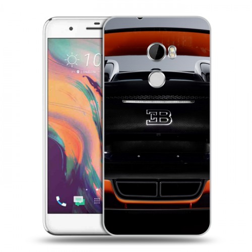 Дизайнерский пластиковый чехол для HTC One X10 Bugatti