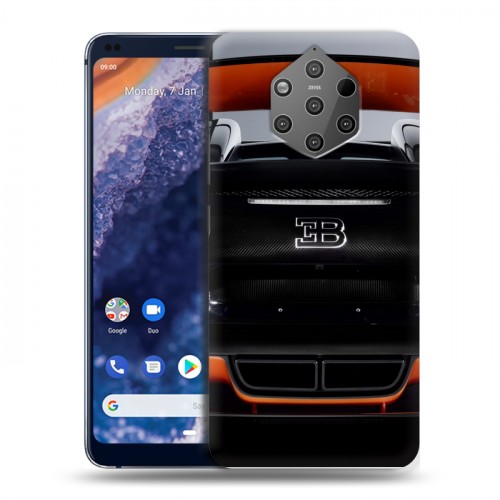 Дизайнерский силиконовый чехол для Nokia 9 PureView Bugatti