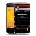 Дизайнерский пластиковый чехол для LG Google Nexus 4 Bugatti