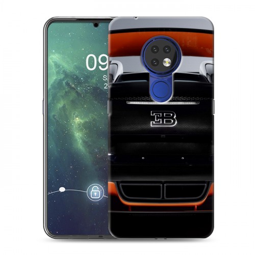 Дизайнерский силиконовый чехол для Nokia 6.2 Bugatti