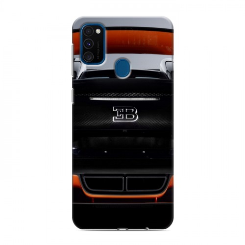 Дизайнерский силиконовый чехол для Samsung Galaxy M30s Bugatti