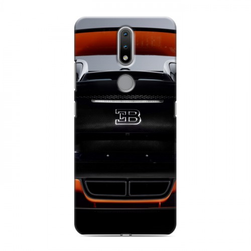 Дизайнерский силиконовый чехол для Nokia 2.4 Bugatti